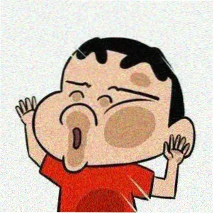 留言者头像，拼贴边角风格的手账简笔头像